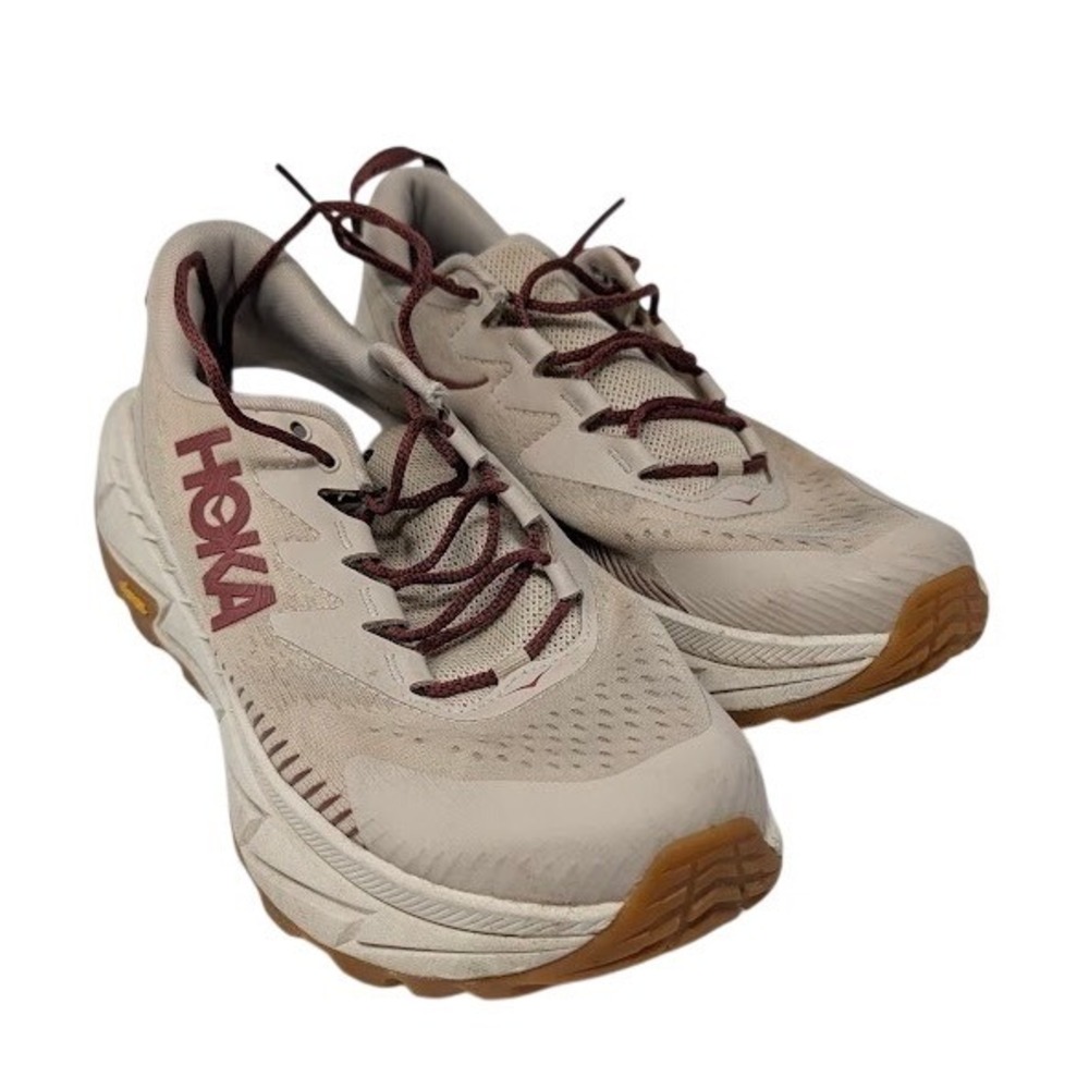 Hoka Women's Skyline Float X Sneakers‎ Shifting Sand Eggnog color sz 10